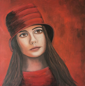 Lady in red